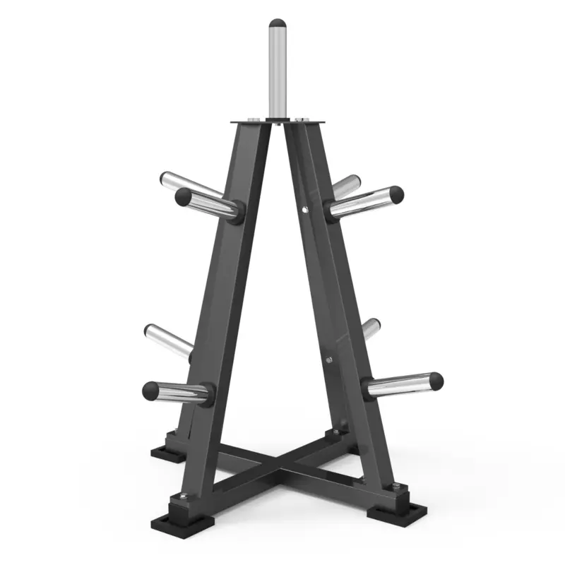 Muscle Motion Olympic Weight Plate Storage Rack