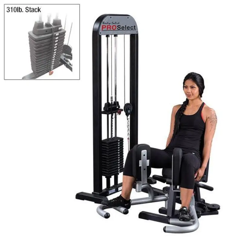 Body-Solid Pro Select Inner Outer Thigh Weight Machine 310lb. Stack