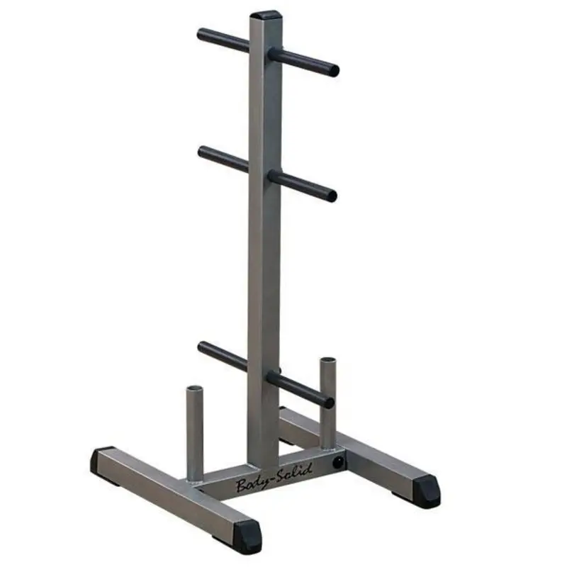 Body-Solid Standard Plate Tree & Bar Holder