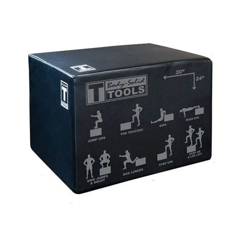Body-Solid Tools 3-Way Soft Plyo Box