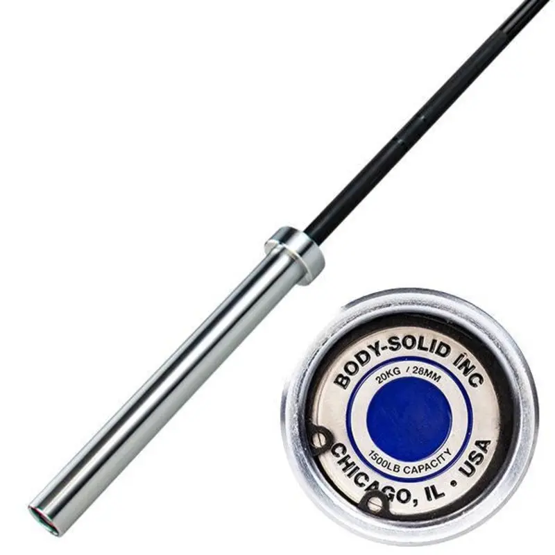 Body-Solid Extreme Olympic Bar (28.75mm, Needle Bearings)