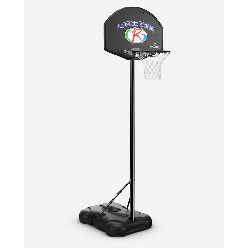 32" ROOKIE GEAR MOLDED ECO-COMPOSITE TELESCOPING PORTABLE BASKETBALL HOOP