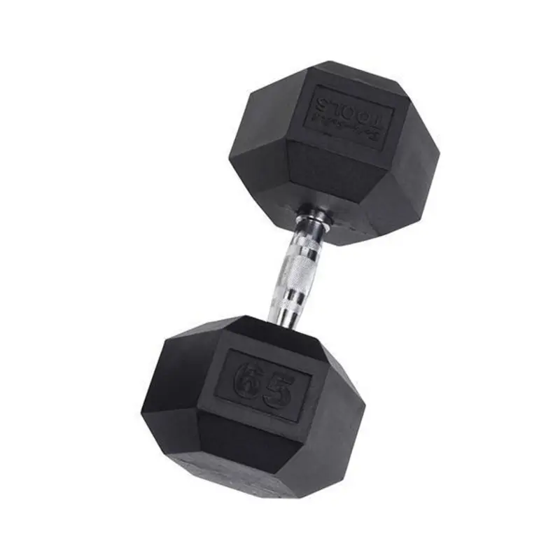 Body-Solid Rubber Hex Dumbbell