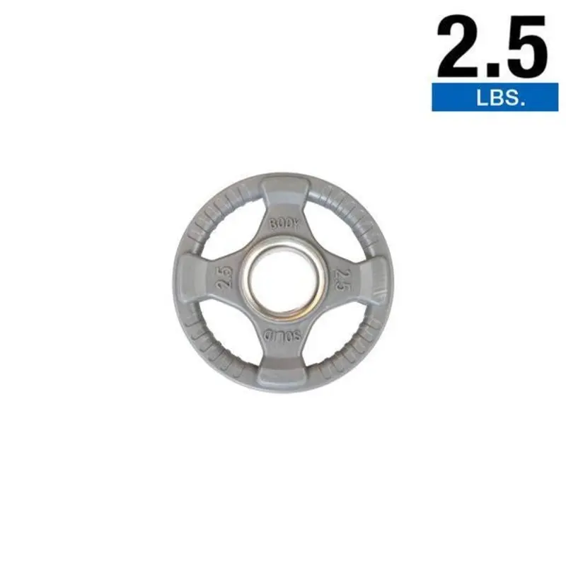 Color Rubber Grip Olympic Weight Plate