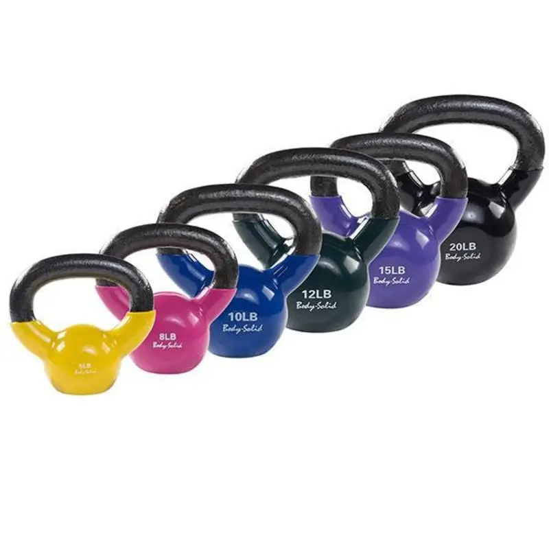 Vinyl Dipped Kettlebell (Sets)