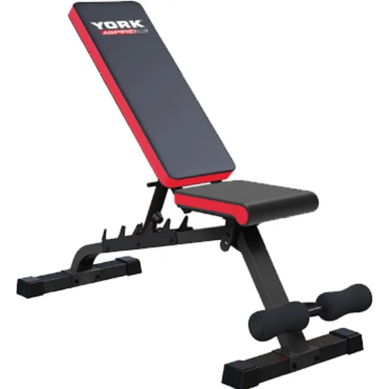 YORK Aspire 280 FID Bench With Foot Hold Down