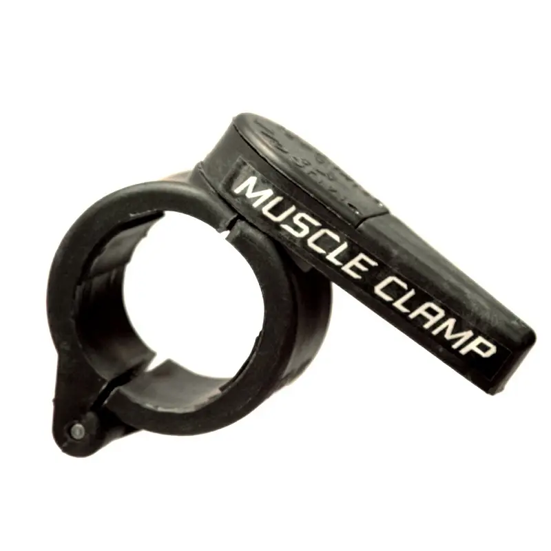 YORK 1 Muscle Clamp Collars - Black (Pair)