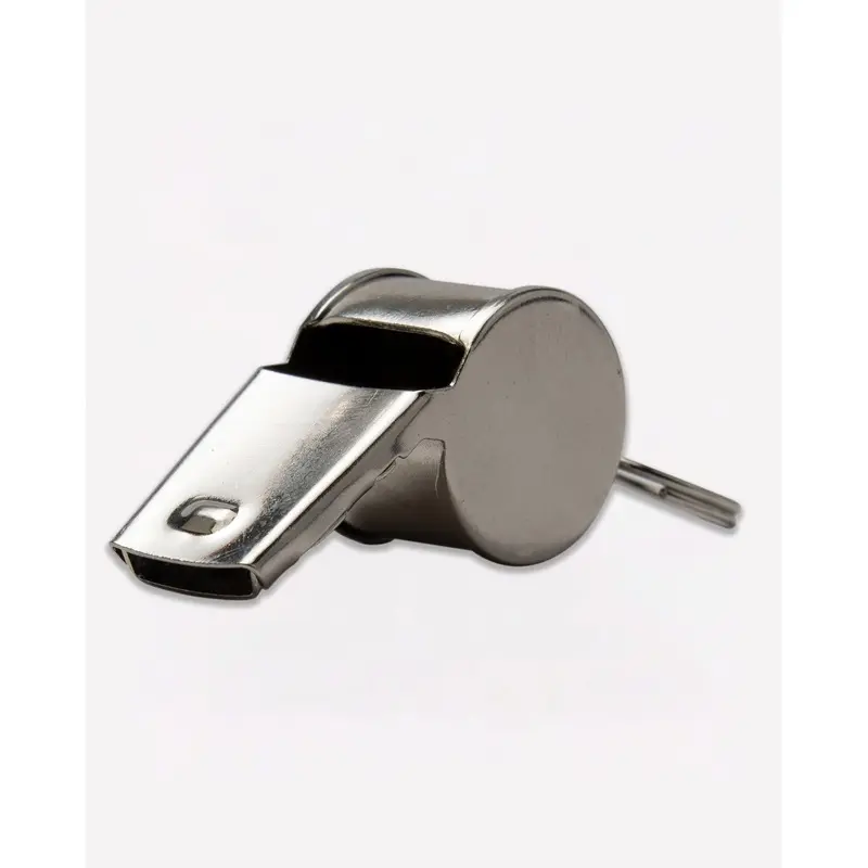 WHISTLE WITH LANYARD (METAL)