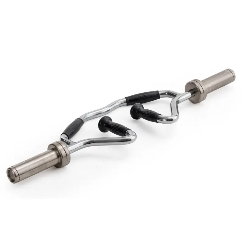 YORK International Bi-Tri-Trap Bar With Rubber Grips