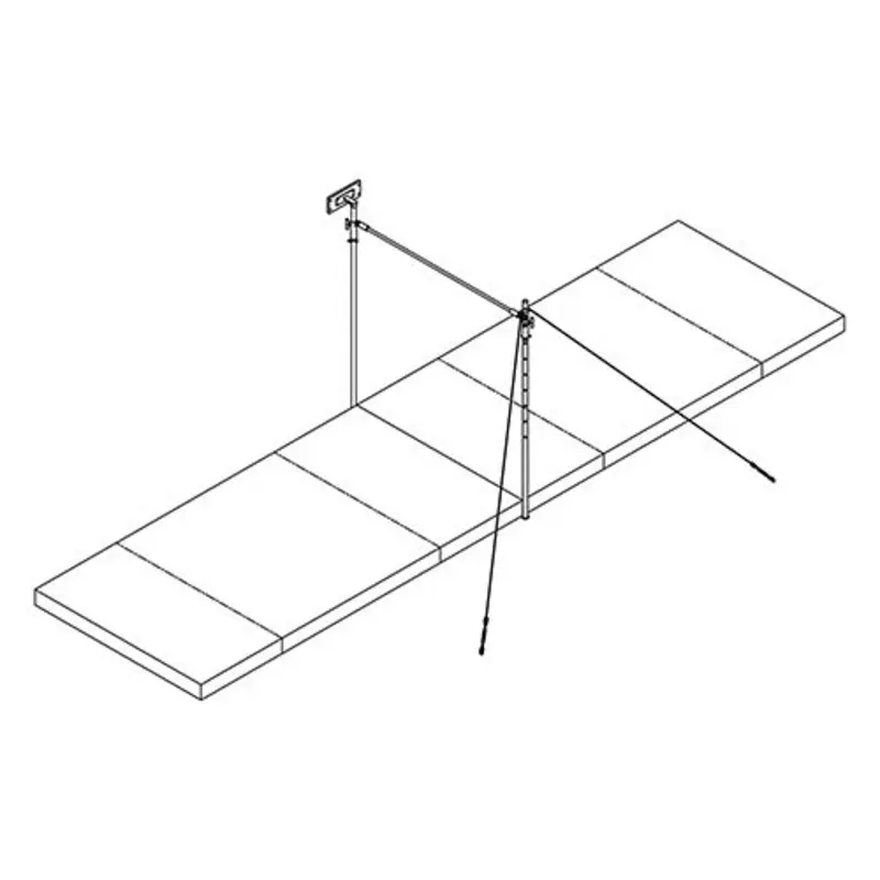 Wall-Mounted Horizontal Bar