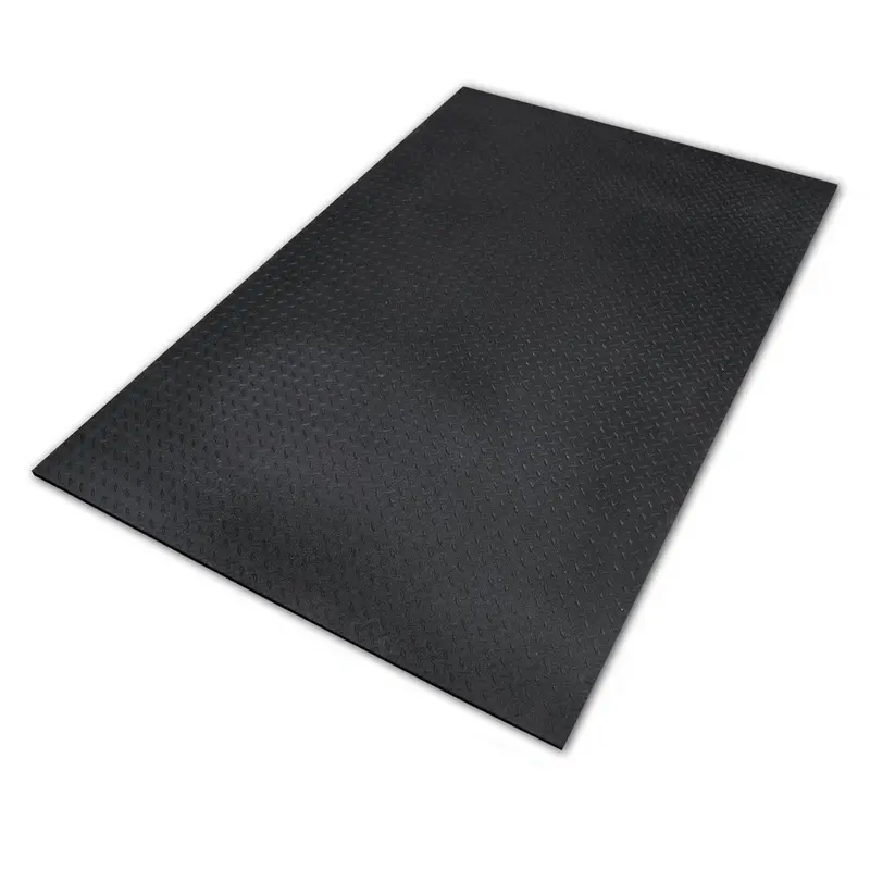 4' x 6' Rubber Flooring, 1/2" Thick