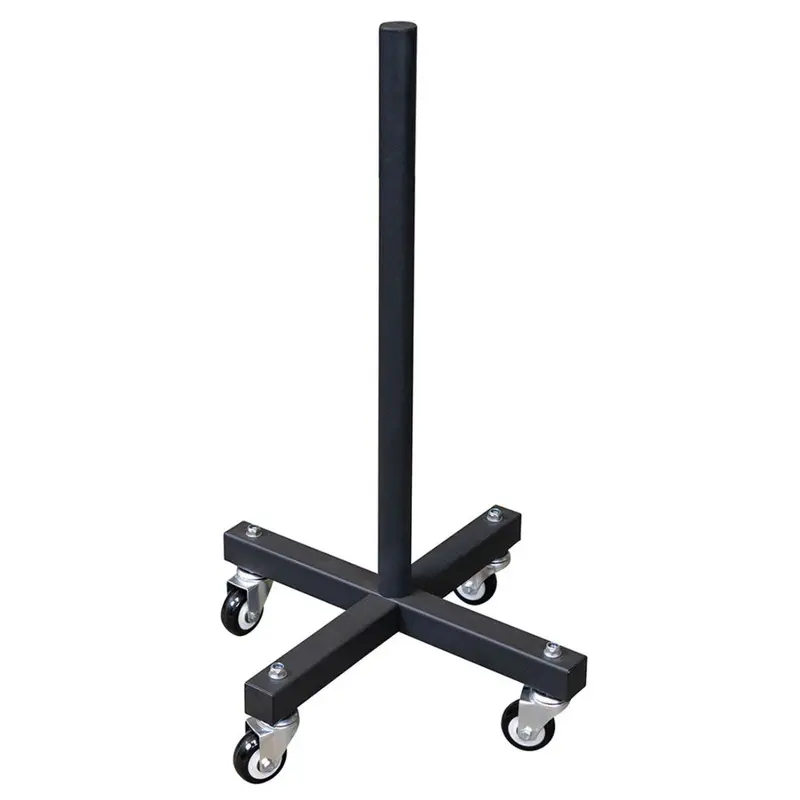 Body-Solid Mobile Vertical Bumper Plate Tree