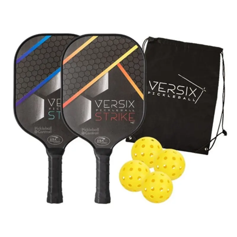 VERSIX Strike 4F Composite 2-Paddle Bundle - Blue / Orange