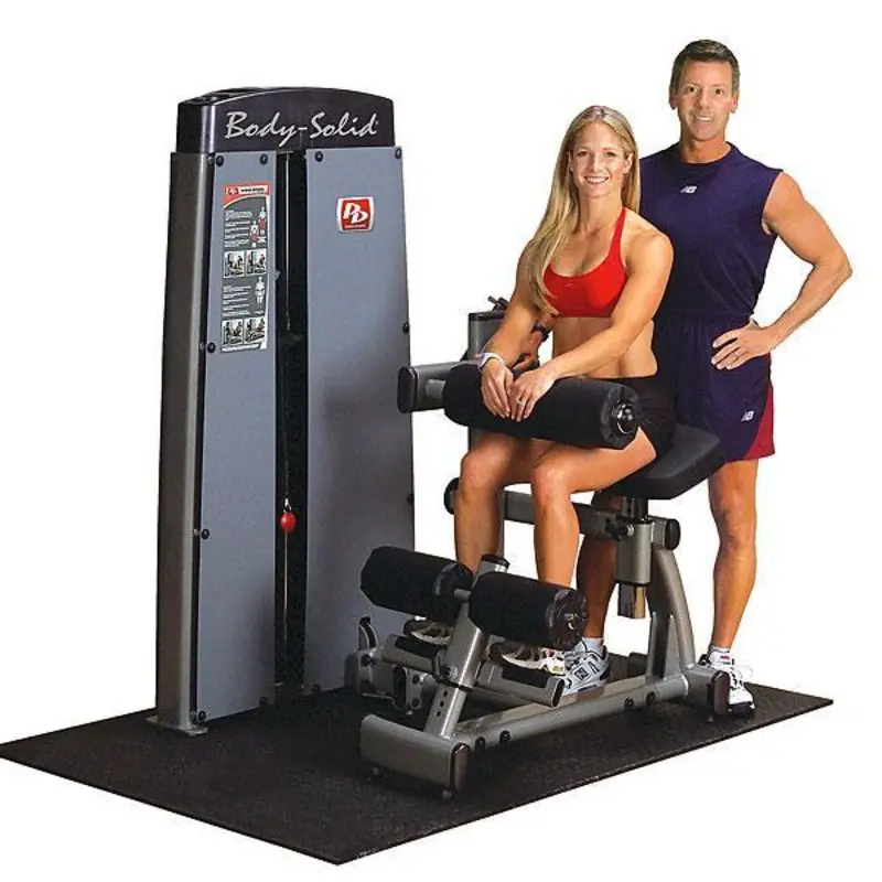 Body-Solid ProDual Ab Back Machine with 310lb. Stack