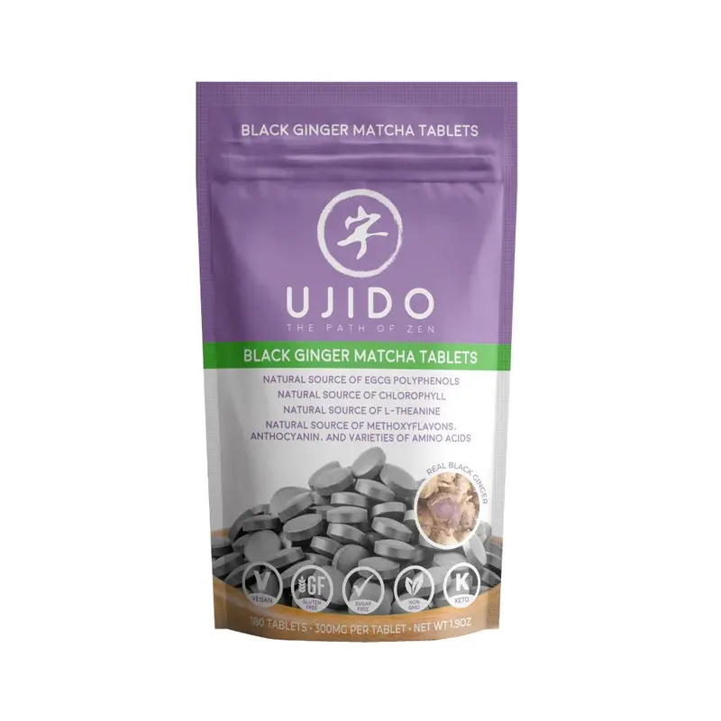 Black Ginger Matcha Tablets