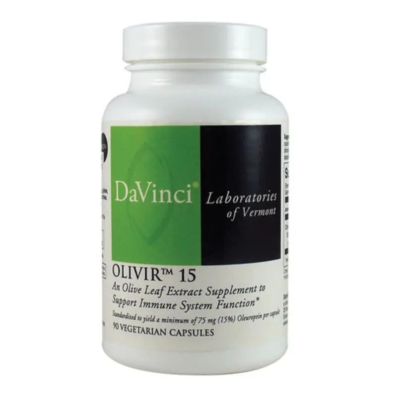 Olivir 15 Vegetarian Capsules, 90/Bottle