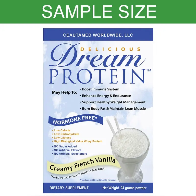 Dream Protein Vanilla Travel Size