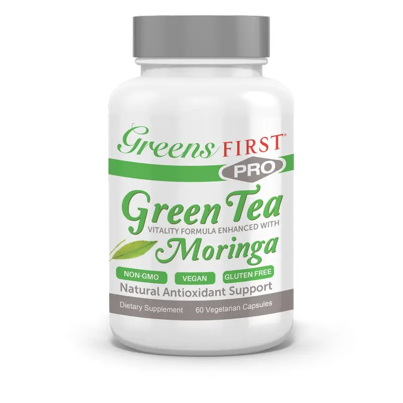 Green Tea Vitality Formula Enhanced with Moringa