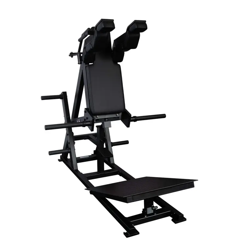 STS Power Front Squat Machine, Black