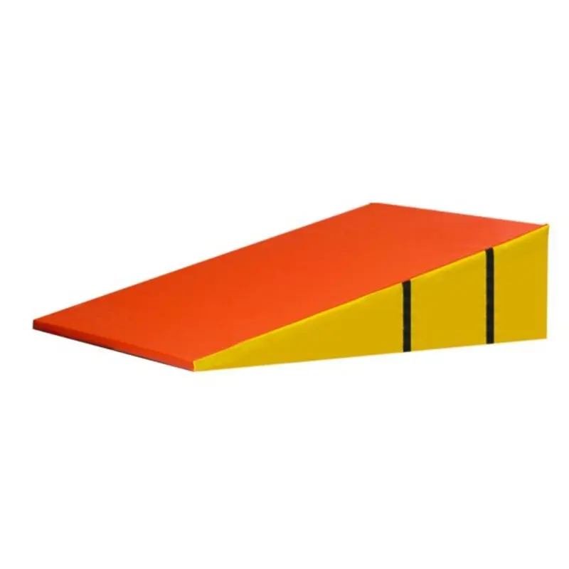 Inclines - Firm Foam Folding 60 x 84 x 18 (152 x 213 x 46cm) Orange/Yellow