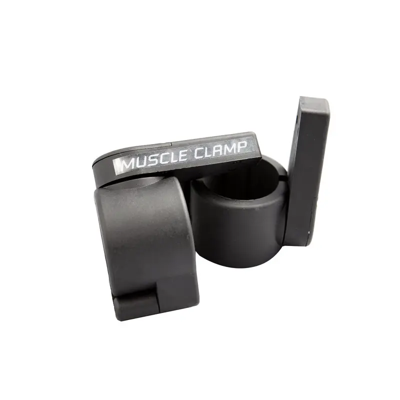 2 Muscle Clamp Collars - Black (Pair)