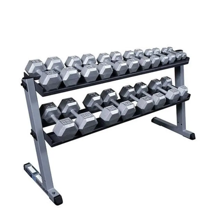 Cast Iron Hex Dumbbell Set (5-50 lbs.)