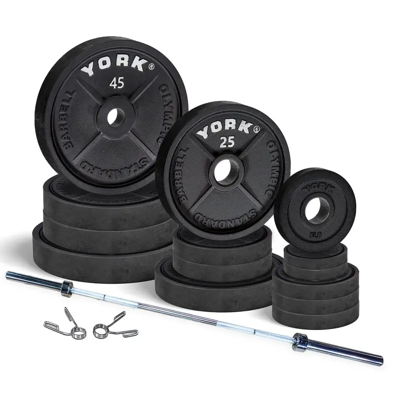 Cast Iron Olympic Weight Plate Set