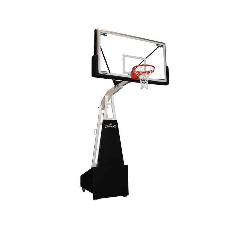 SPALDING 2500 72" GLASS PORTABLE BASKETBALL HOOP