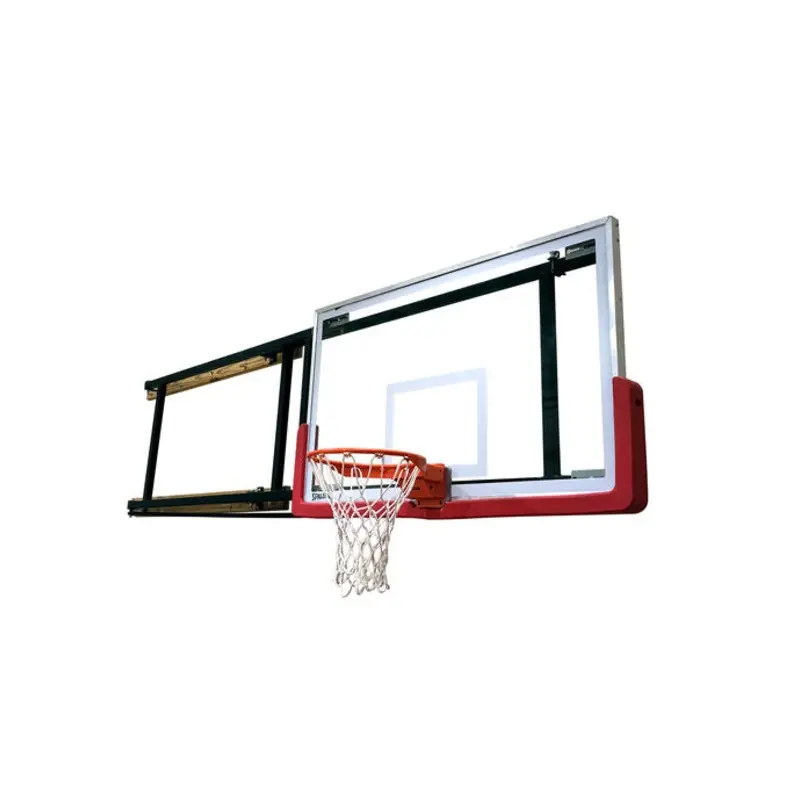 WALL-BRACED SIDE FOLD BACKSTOP (109-132"EXTENSION)