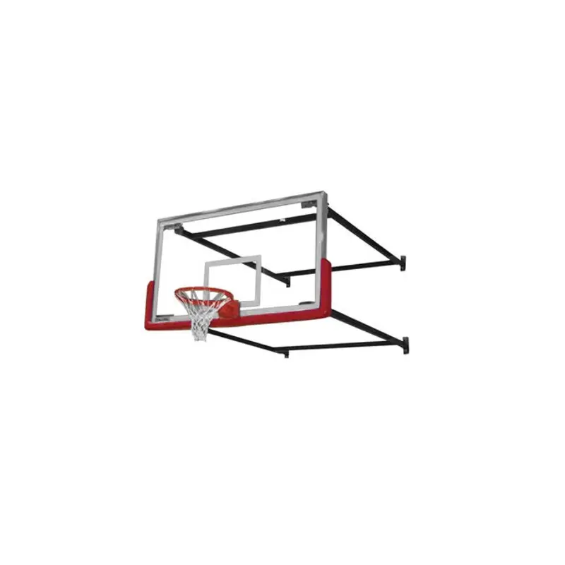 WALL-BRACED STATIONARY BACKSTOP (37-60" ENTENSION)