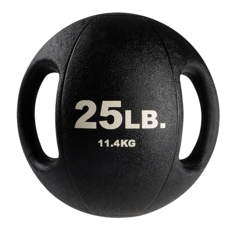 Bodysolid Dual Grip Medicine Ball - 25lb