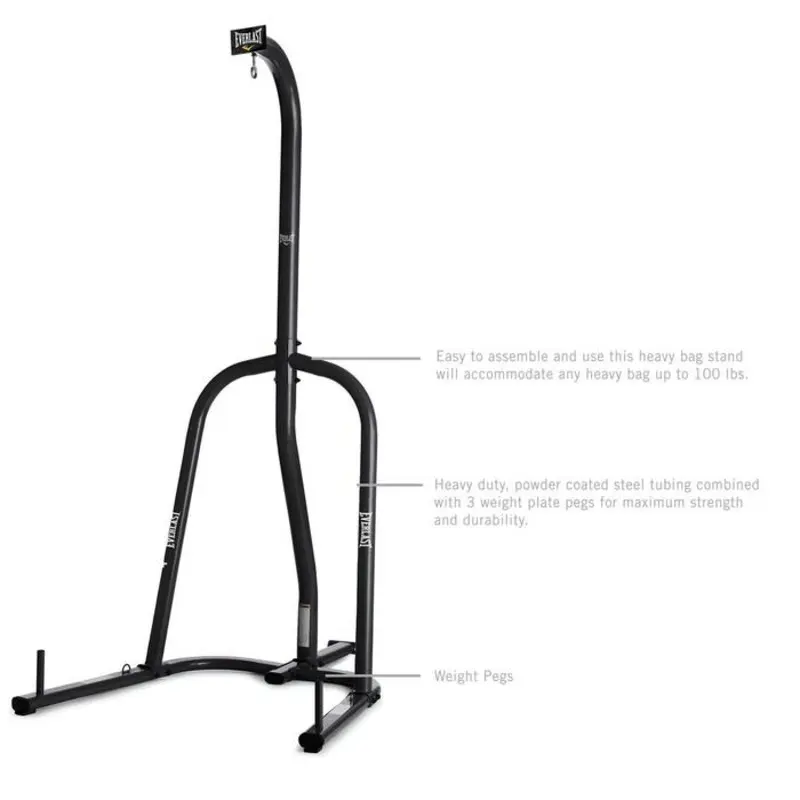 Everlast Heavy Bag Stand-BLK
