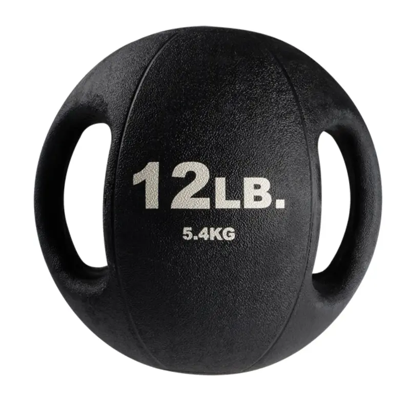 Bodysolid Dual Grip Medicine Ball - 12lb