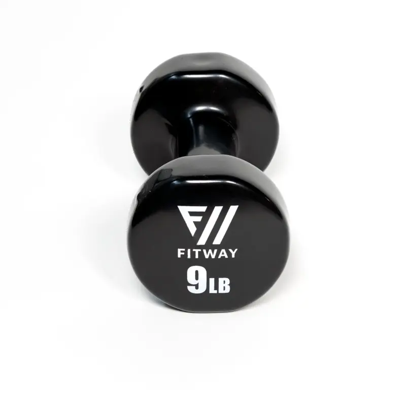 Fitway Vinyl Dumbbell - 9lb.