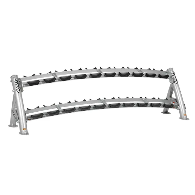 Hoist 2-Tier Horizontal Dumbbell Rack