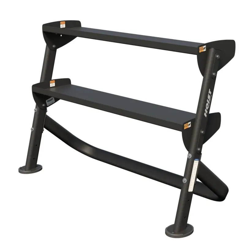 HF-5461 48" 2 Tier Dumbbell Rack