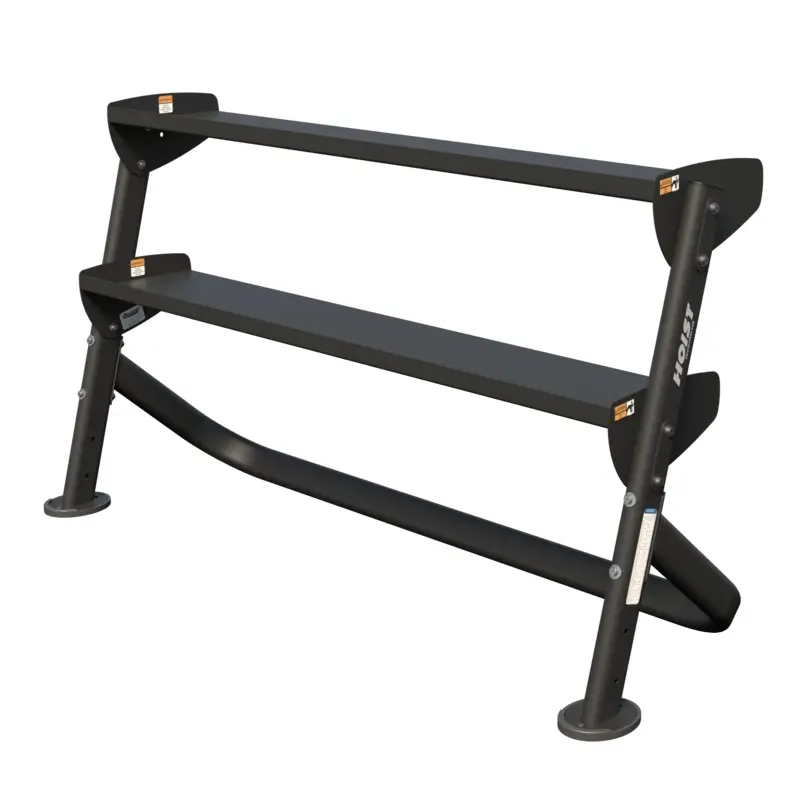 HF-5461 60" 2 Tier Dumbbell Rack