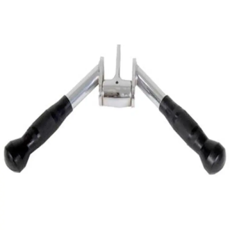 Triceps Press Down V-Bar w/ Swivel & Rubber Grips #GTVB-SR