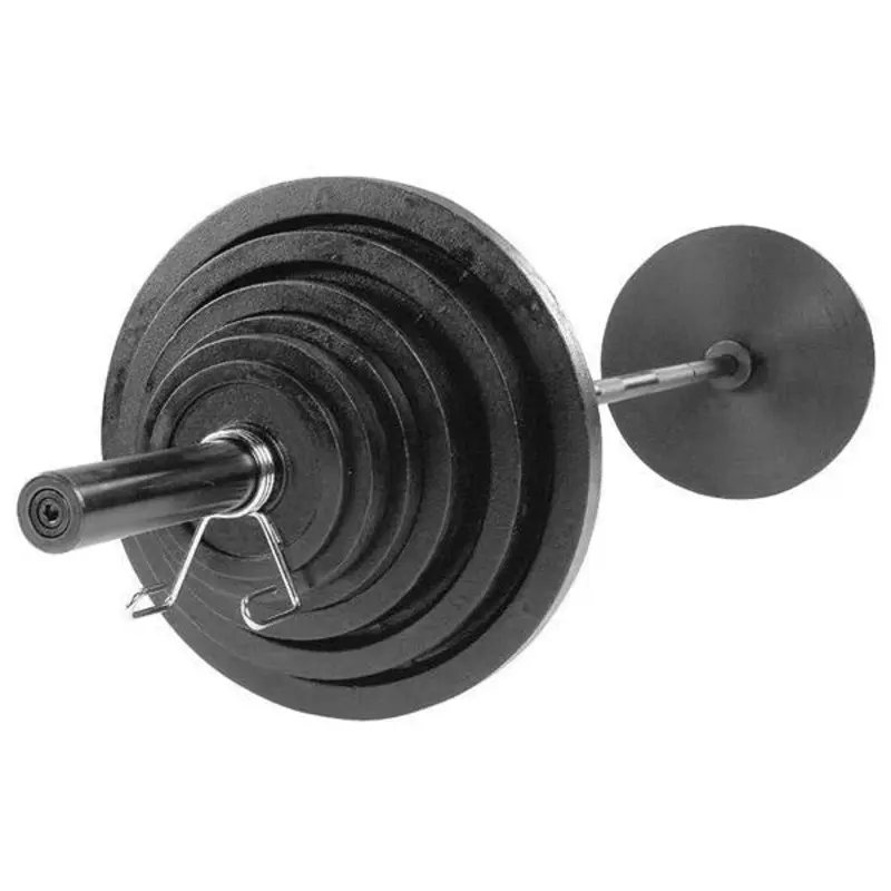 USA 300 lb Olympic Iron Weight Set