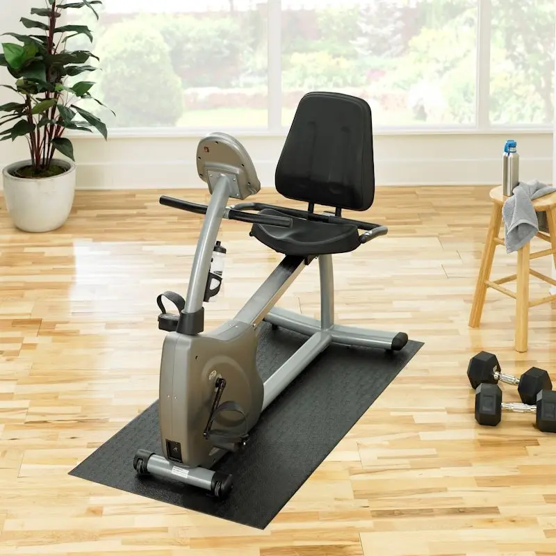 2.5' x 5' Heavy-Duty Recumbent Bike Mat #40GS