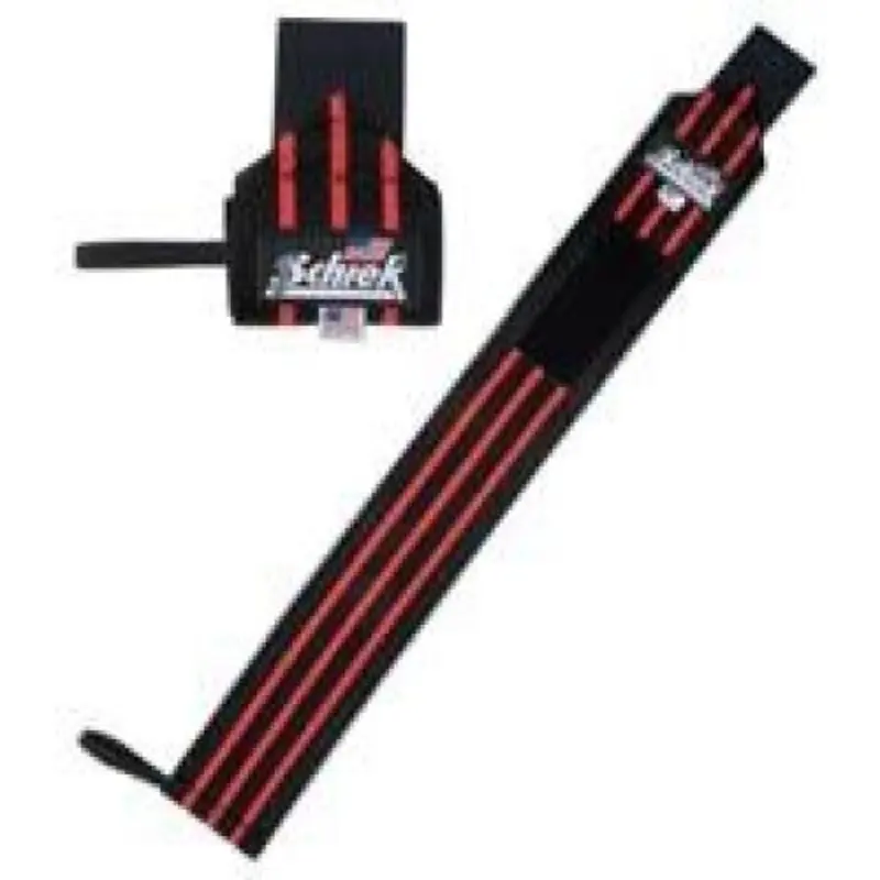 Schiek 24" Black Line Wrist Wraps #1124B