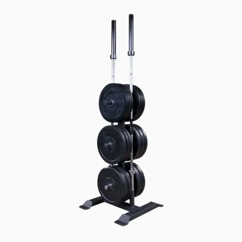 Body-Solid Weight Tree with Dual Olympic Bar Holders