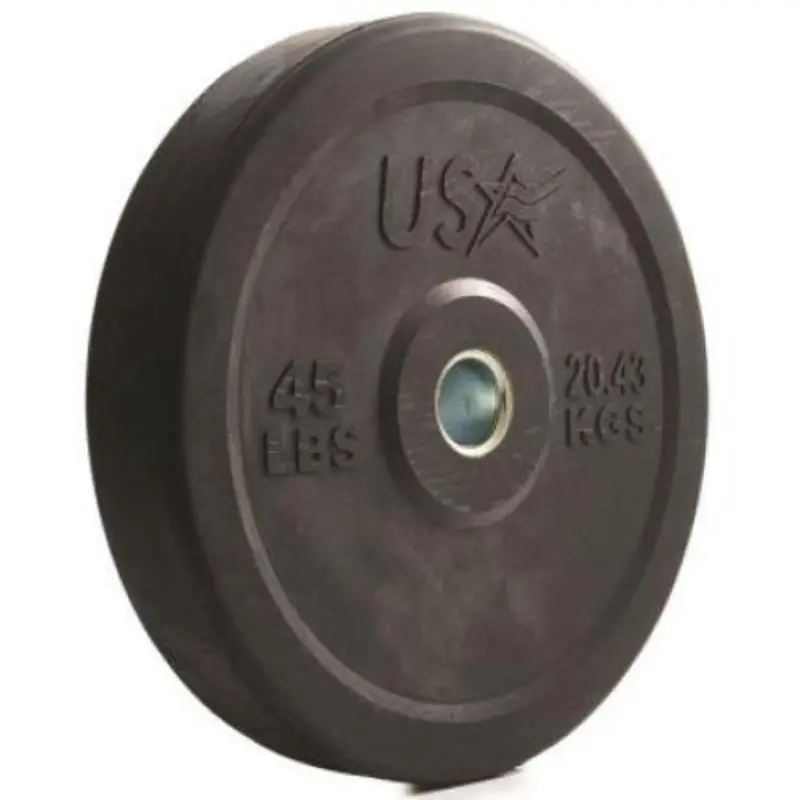 USA Olympic Bumper Plate 260 lb Set