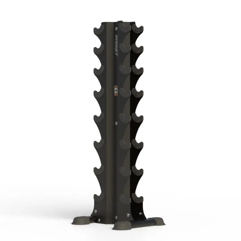 Hoist 8 Pair Vertical Hex Dumbbell Rack