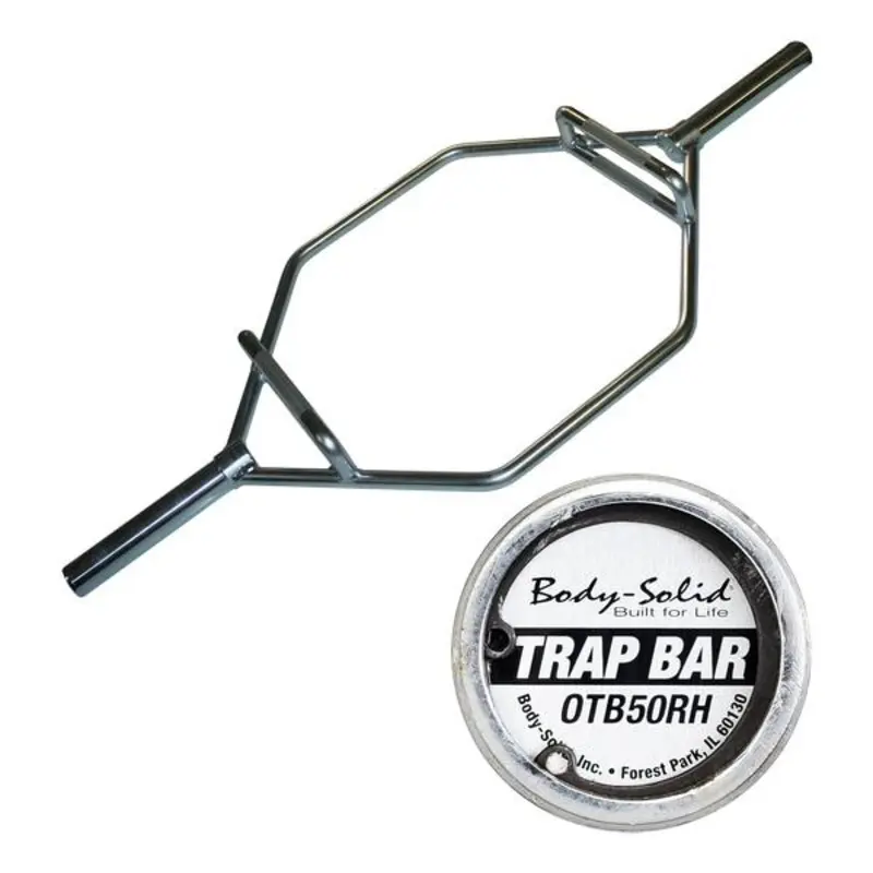 Body-Solid Olympic Shrug Bar (Raised Handles) #OTB50RH