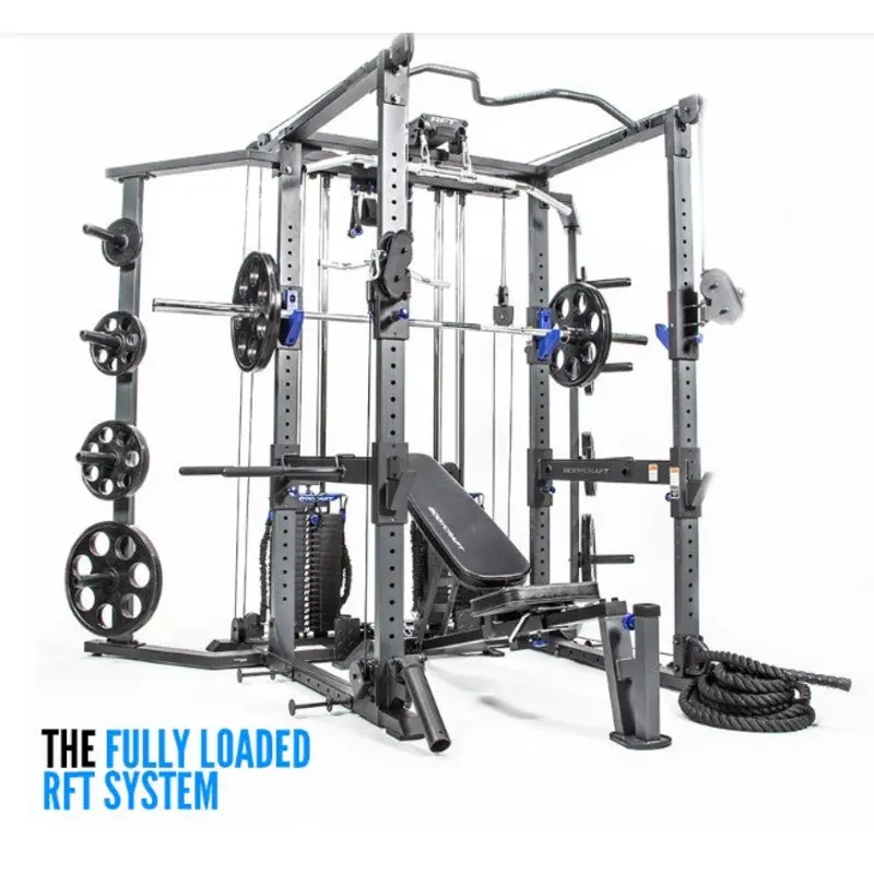 BodyCraft RFT Pro Power Rack Functional Trainer FULLY LOADED