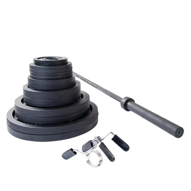 Body-Solid 300 Lb. Cast Iron Olympic Weight Set