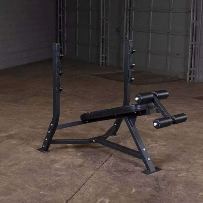 Body-Solid Pro Clubline Decline Olympic Bench - SODB250