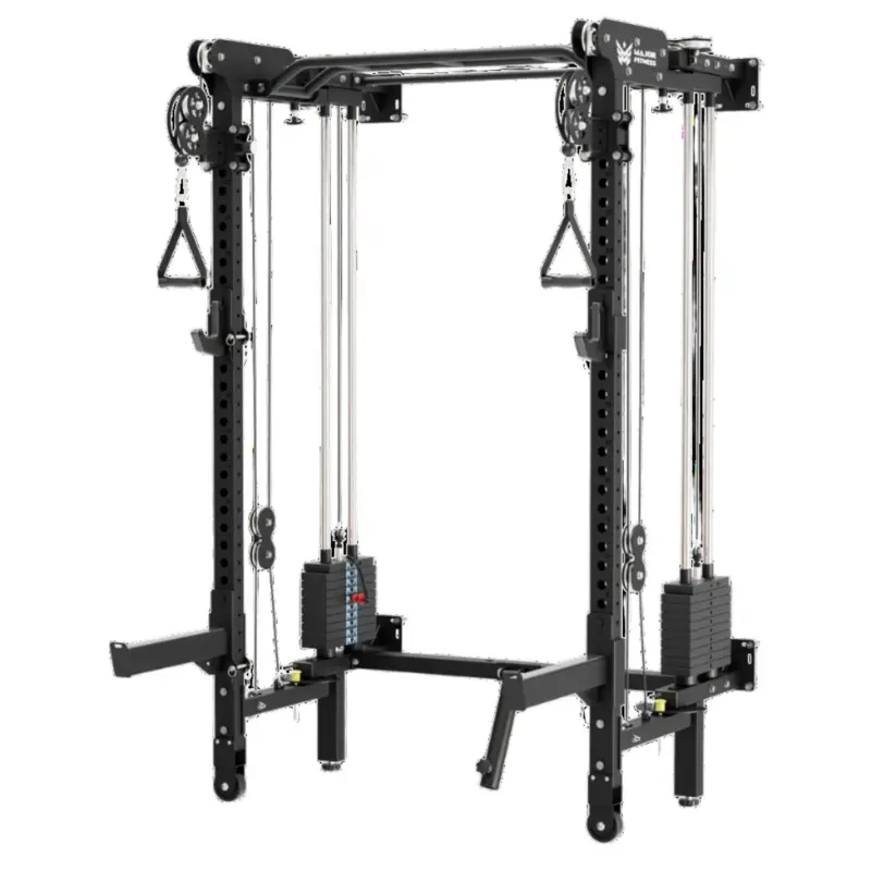 Major Fitness F35 All-In-One Home Gym Wall-Mount Folding Power Rack
