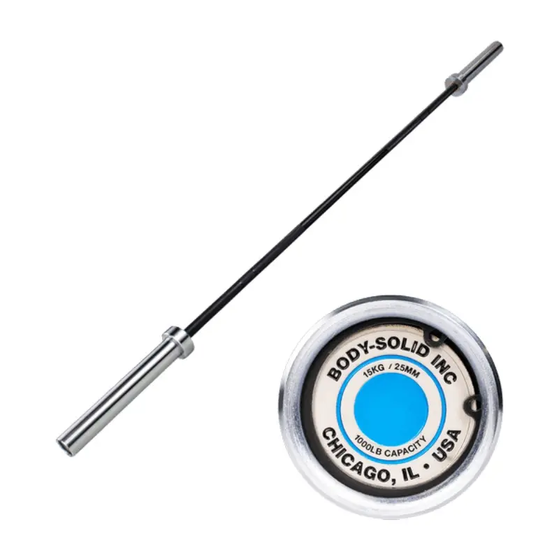 Body-Solid 7' Lightweight 15kg Olympic Bar